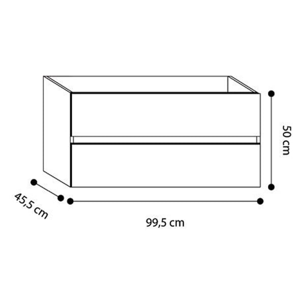 Έπιπλο Kora 100 cm